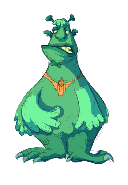 Character design from Kawkab Faj3an